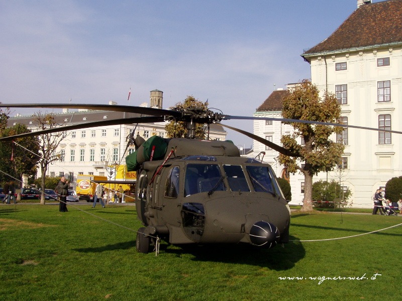 50 Jahre Bundesheer - Staatsvertrag Hubschrauber